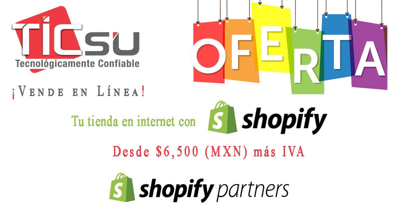 Promoción Tu Tienda en Internet